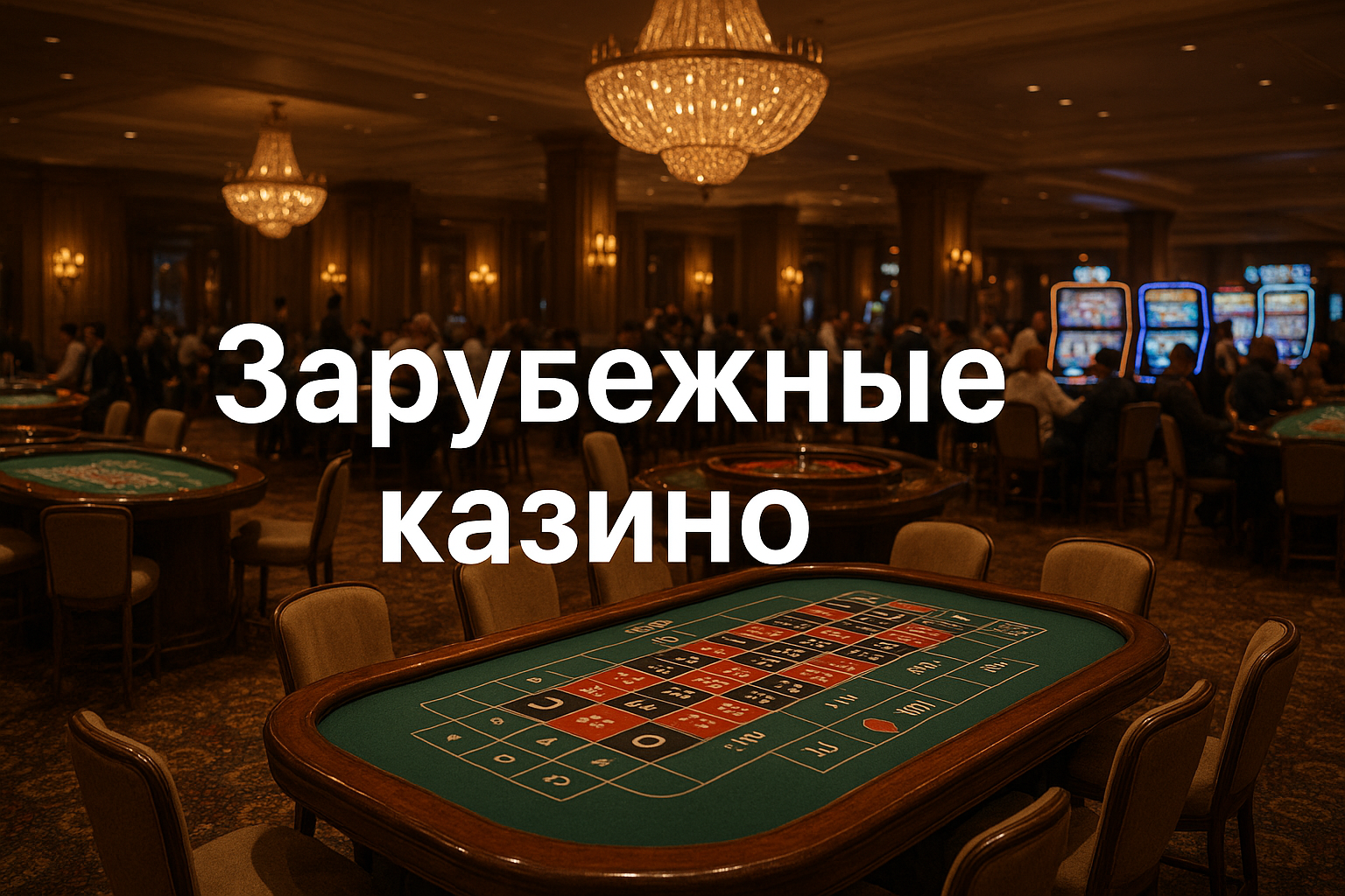 Зарубежные казино